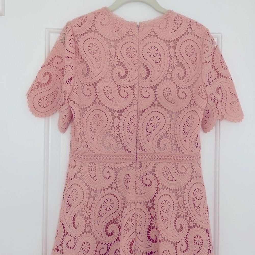 Shoshanna Kiera Lace Fit & Flare Dress - Picture 10 of 15